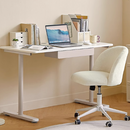 Luova 白色單抽迷你電腦桌-1