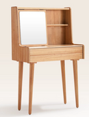 Shine 揭鏡橡膠實木梳妝枱-9