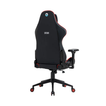 Zenox Saturn Mk-2 Gaming Chair (Leather/Red) | Zenox 土星Mk-2 電競椅 (皮面/紅色) - 0