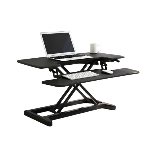 Desk Riser With Extendable Keyboard Tray