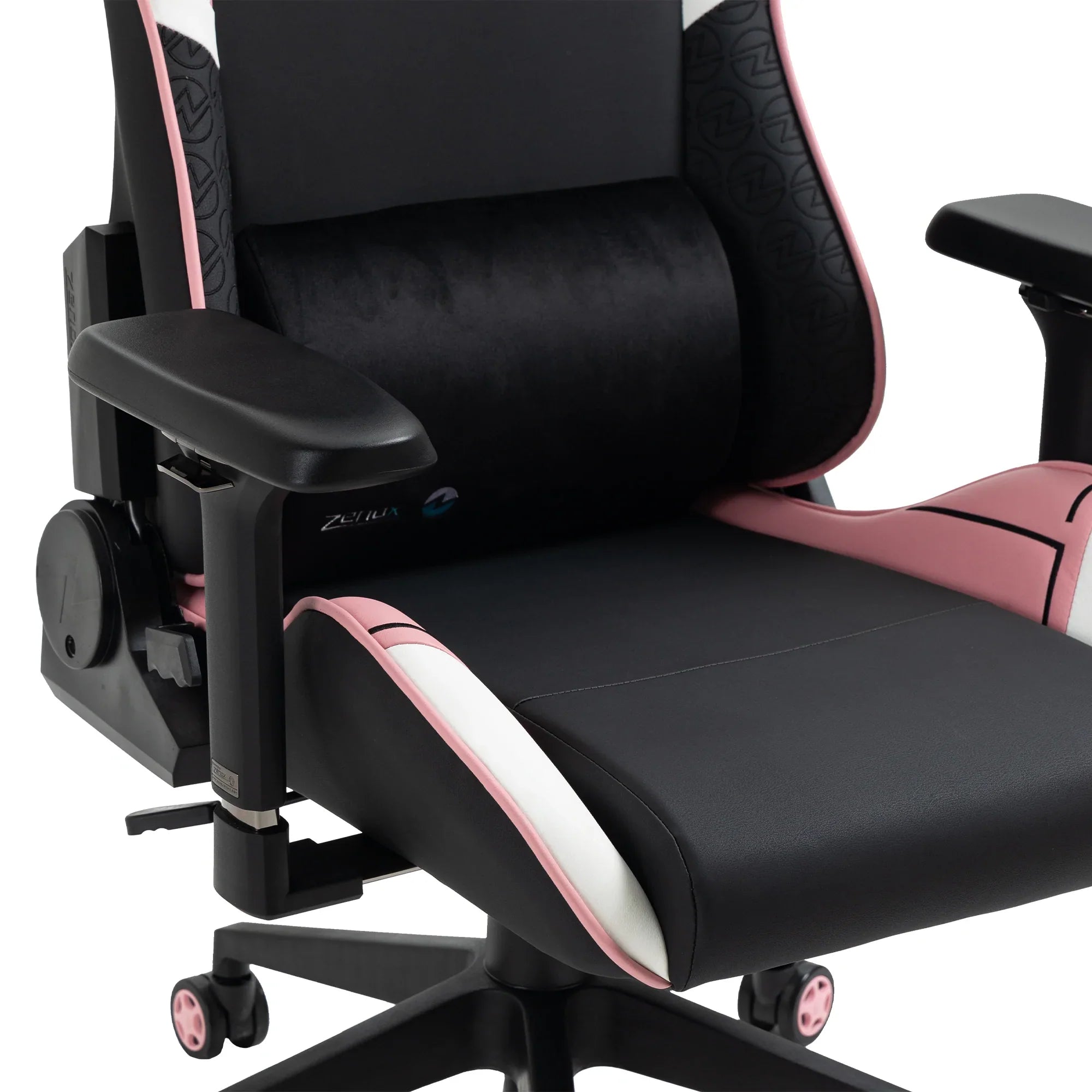 Zenox Saturn Mk-2 Gaming Chair (Leather/Pink) | Zenox 土星Mk-2電競椅 (皮面/粉紅色)