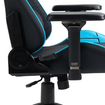 Zenox Saturn Mk-2 Gaming Chair (Leather/Sky Blue) | Zenox 土星Mk-2 電競椅 (皮面/天藍色) - 0