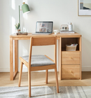 Empower 原木色紅橡木抽屜書桌-4