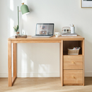 Empower 原木色紅橡木抽屜書桌-6