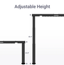 PRO V STANDING DESK-Oak_White (E7-01W)-15