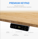 OVAL UP STANDING DESK-White_Balck (E8-03B)-14