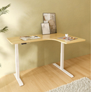 L-SHAPED 2-LEGS UP STANDING DESK - WHITE (E1L-02W)-8