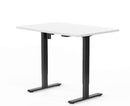 UP STANDING DESK-White_Black (E1-03B)-1