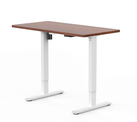 UP STANDING DESK-Walnut_White (E1-02W)