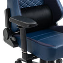 Zenox  Spectre Mk-2 Gaming Chair (Leather/Navy) | Zenox 幽靈Mk-2 電競椅 (皮面/海軍藍)-4