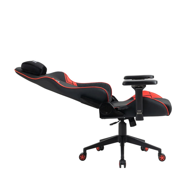 Zenox Saturn Mk-2 Gaming Chair (Leather/Red) | Zenox 土星Mk-2 電競椅 (皮面/紅色)