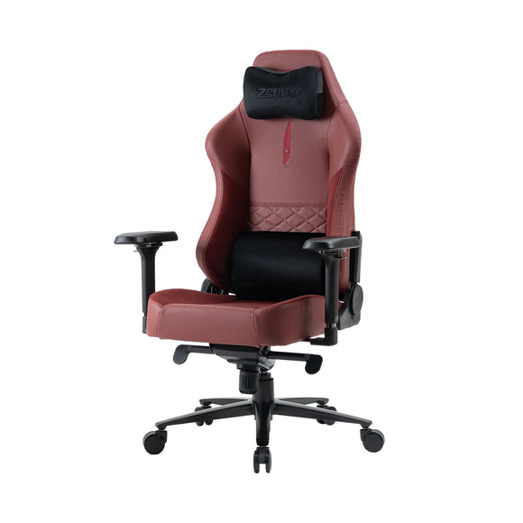 Zenox Spectre Mk-2 Gaming Chair (Leather/Maroon) | Zenox 幽靈Mk-2 電競椅 (皮面/栗色)