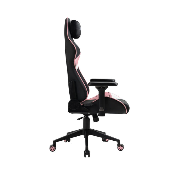 Zenox Saturn Mk-2 Gaming Chair (Leather/Pink) | Zenox 土星Mk-2電競椅 (皮面/粉紅色)