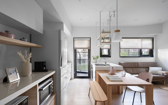 日系佈置引入自然光