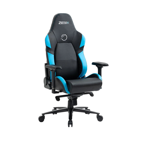 Zenox Jupiter Mk-2 Gaming Chair (Leather/Sky Blue) | Zenox 木星Mk-2 電競椅 (皮面/天藍色)