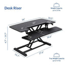 Desk Riser With Extendable Keyboard Tray-6