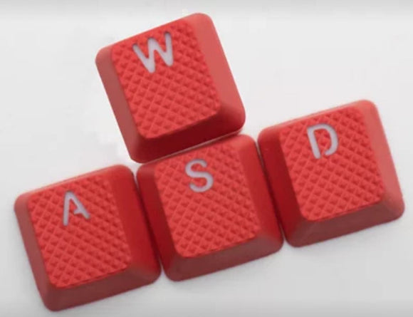 太豪 ABS Rubber Double Shot 8 鍵帽 - Red