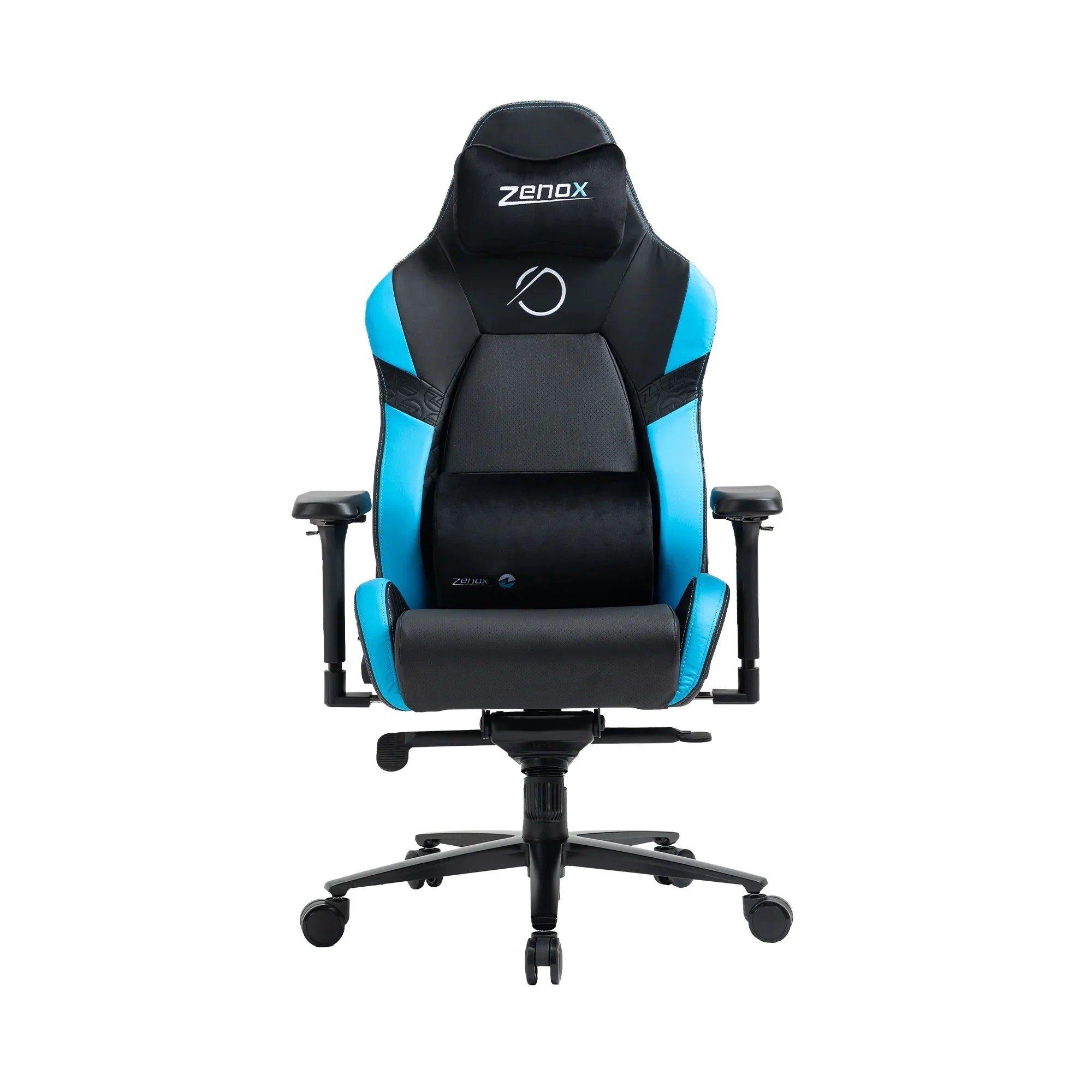 Zenox Jupiter Mk-2 Gaming Chair (Leather/Sky Blue) | Zenox 木星Mk-2 電競椅 (皮面/天藍色) - 0