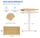 UP STANDING DESK-Walnut_Black (E1-02B)-5