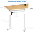 UP STANDING DESK-BLACK (E1-04B)-6