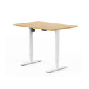 UP STANDING DESK-OAK_WHITE (E1-01W)-1