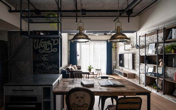 裸磚牆與水泥 造就型格家居