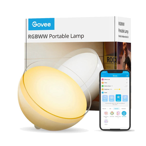 Govee Ambient RGBWW Portable Table Lamp (Bluetooth & Wi-Fi) 多功能的便攜式桌燈
