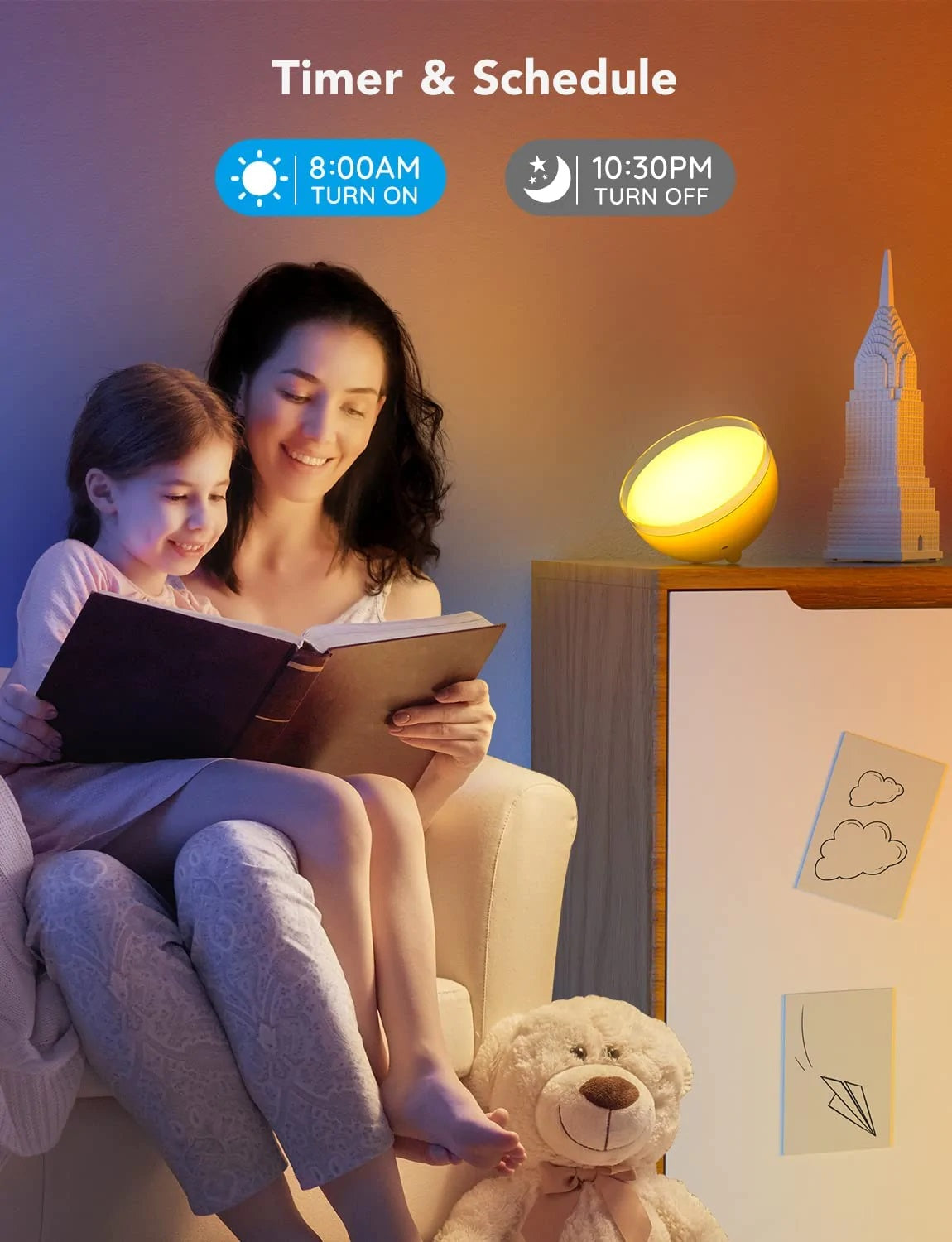 Govee Ambient RGBWW Portable Table Lamp (Bluetooth & Wi-Fi) 多功能的便攜式桌燈