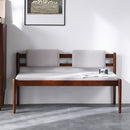 Nadesh 軟墊實木長凳-2