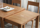 Divano 原木色伸縮折疊長方形餐桌-4