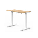 PRO V STANDING DESK-Oak_White (E7-01W)-1