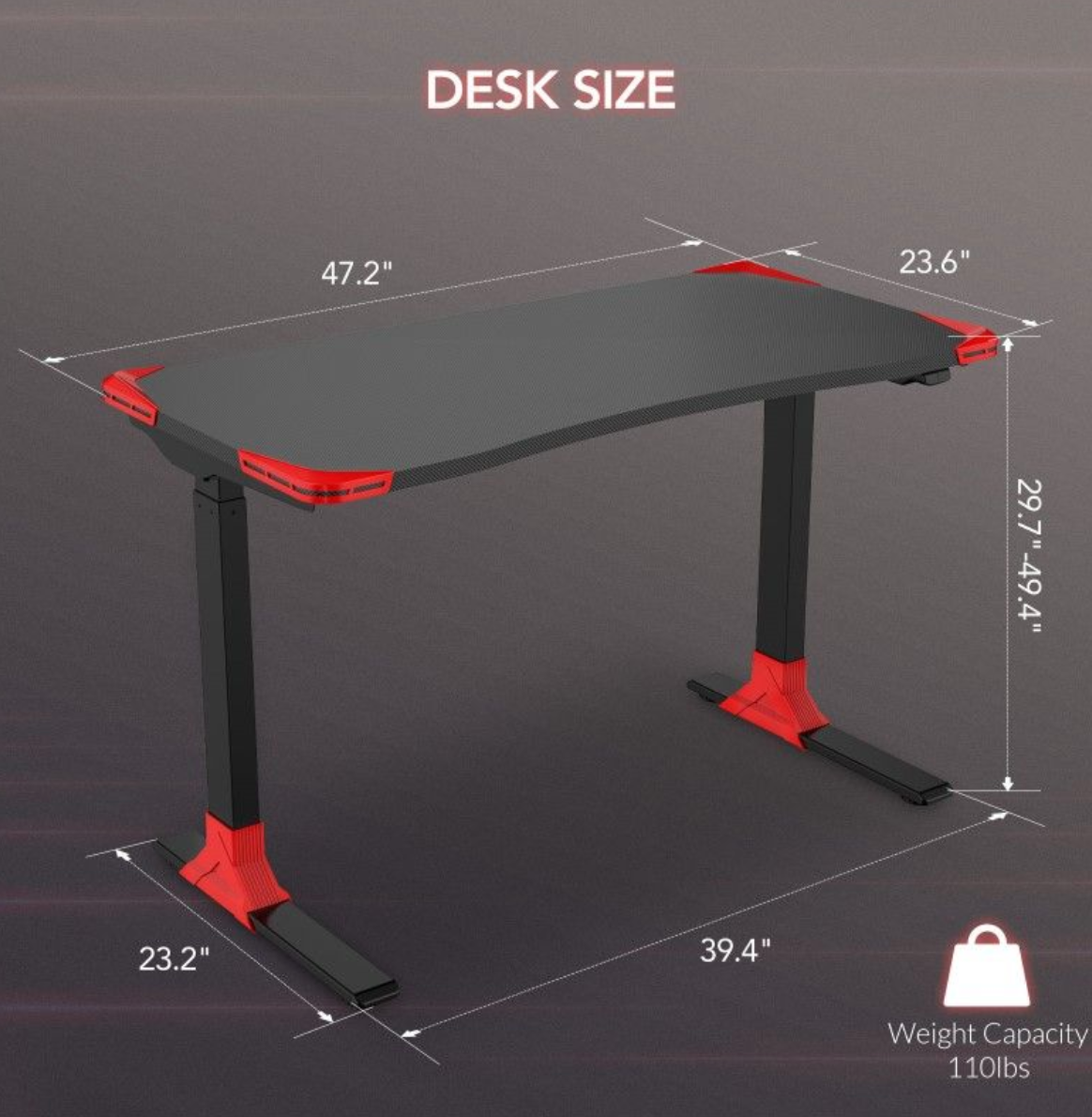 GET119E 電競桌 Gaming Desk