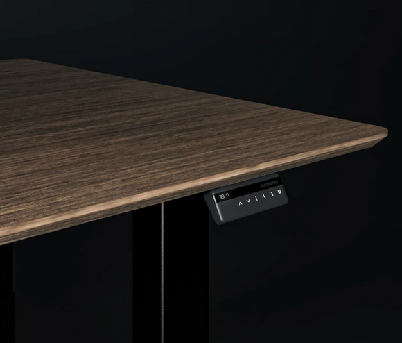 UP CONFERENCE STANDING DESK - Dark Bamboo_Black (E7Q)
