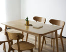 Jousto 白橡木長方形餐桌-3