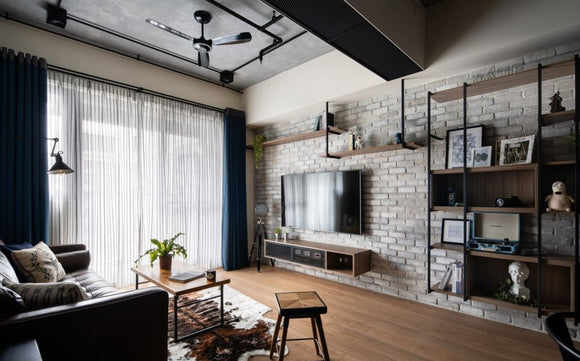 裸磚牆與水泥 造就型格家居