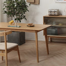 Virtaa 原木色橡木折疊餐桌-5